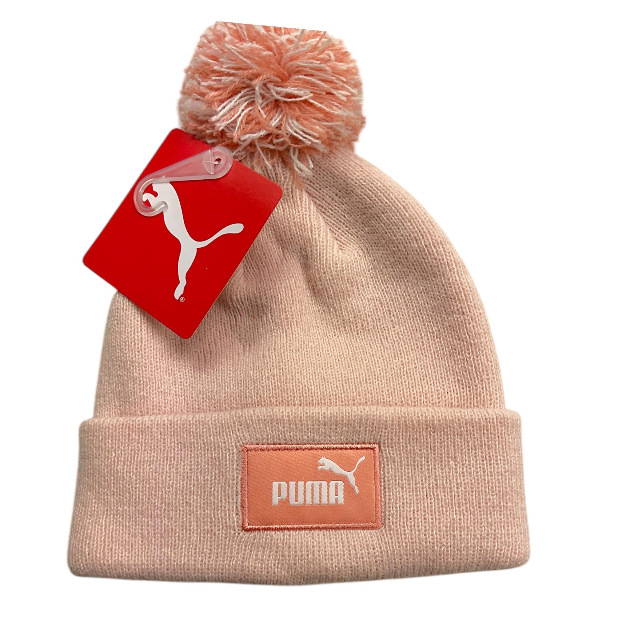 PUMA cappello tinta unita con bon bon Rosa per Neonata 025541 ROSA PUMA 