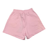 Chiara Ferragni Solid Color Shorts With Elastic Waist Pink For Girls