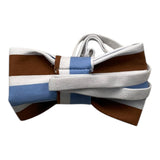 Never Too Bow Tie Solid Color With White Stripe Pattern For Boys