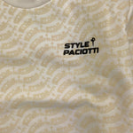 CESARE PACIOTTI felpa tinta unita girocollo logata Panna per Neonato MFP5302B PANNA CESARE PACIOTTI 