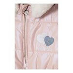 GUESS giubbino tinta unita con capuccio e zip Rosa per Neonata A4BL01WGJC0 ROSA GUESS 