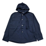 Paolo Pecora Camicia Manica Lunga Tinta Unita con Cappuccio per Bambino PP4330 BLU PAOLO PECORA 