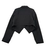 Meilisa Bai Giacca Tinta Unita con Bottoni per Bambina FL6163 NERO MEILISA BAI 