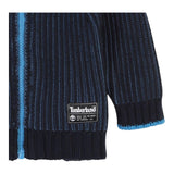 TIMBERLAND felpa con zip tinta unita Blu per Neonato T60266X BLU TIMBERLAND 