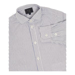 Fay Camicia Tinta Unita con Fantasia A Righe per Bambino FW5P20 BIANCO/BLU FAY 