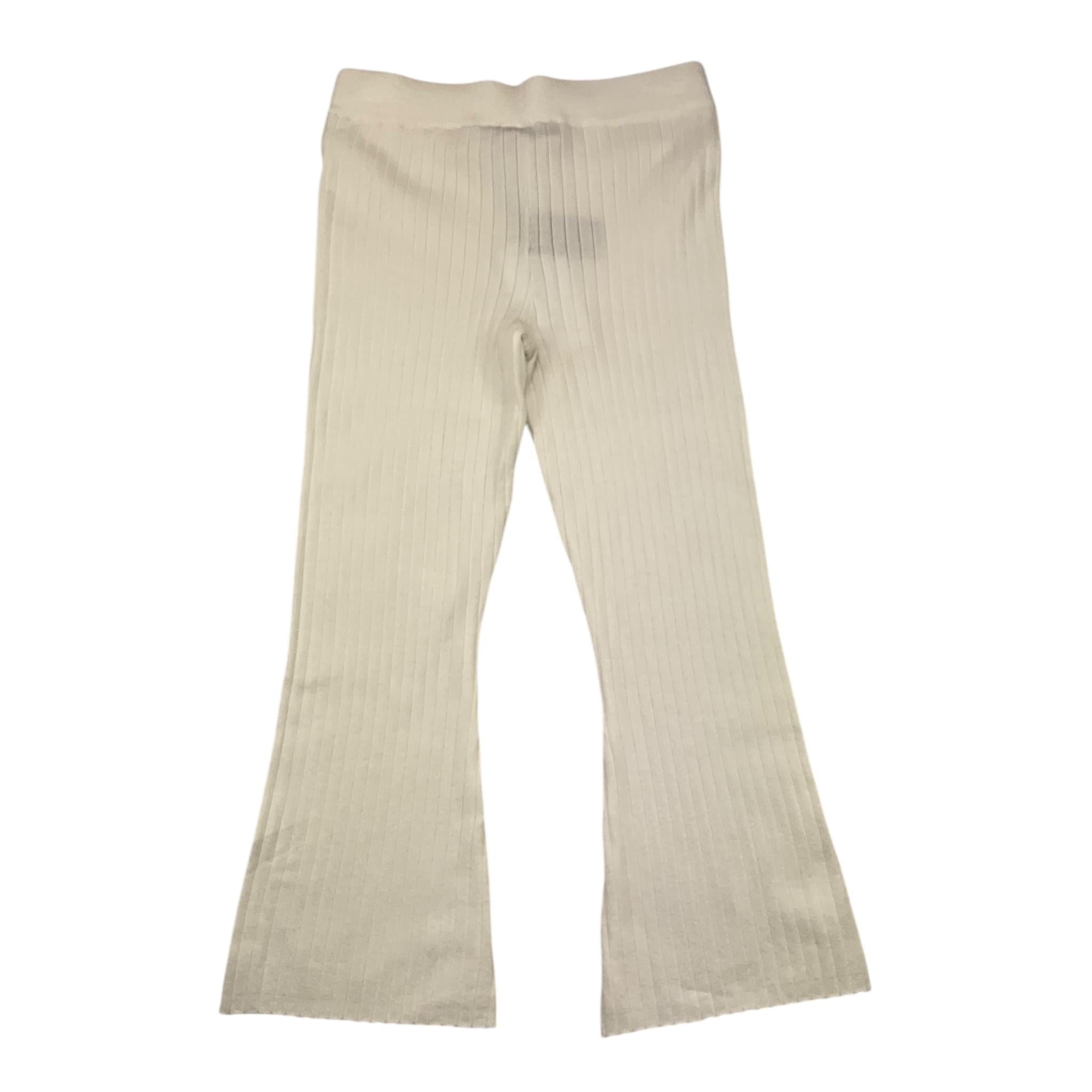 TRUSSARDI pantalone tinta unita modello zampa Panna per Bambina TGA25028 PANNA TRUSSARDI 