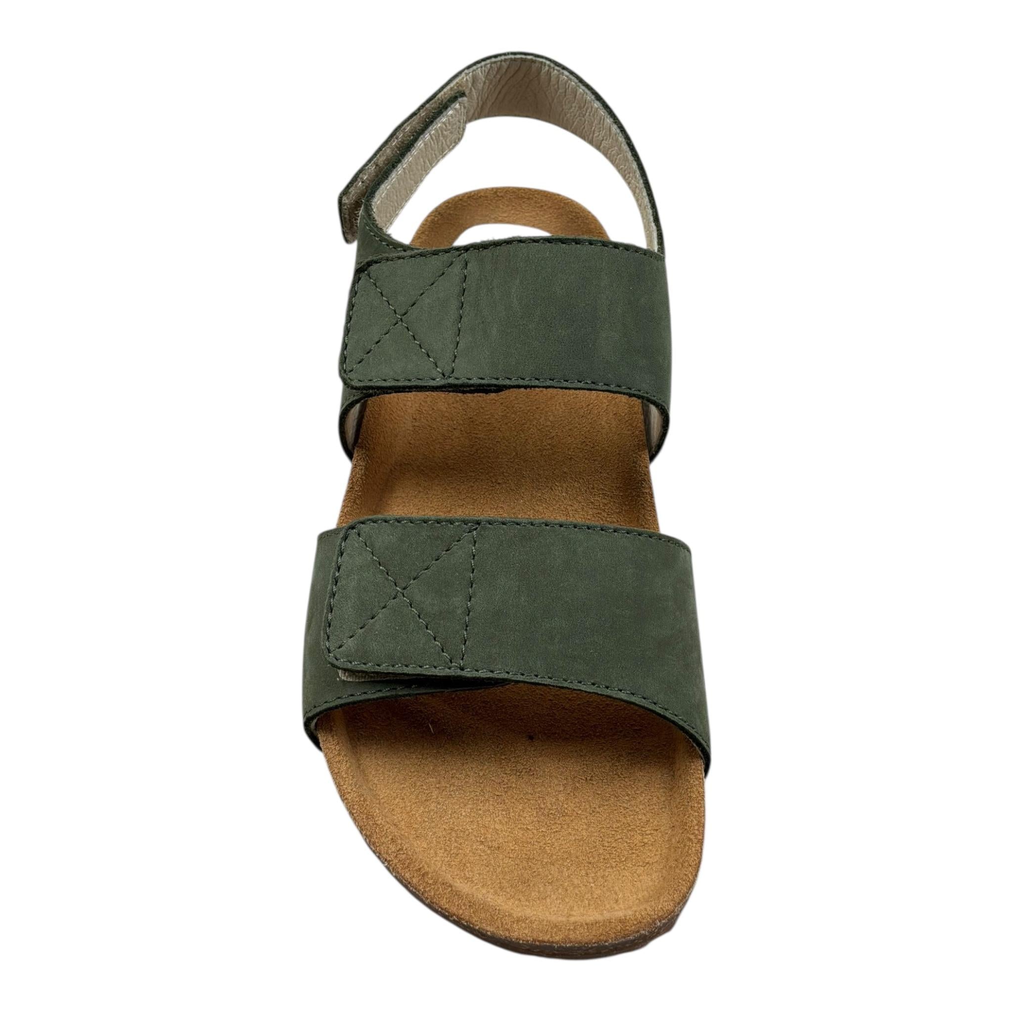 Il Gufo Sandali Tinta Unita con Strappo per Bambino 021760 VERDE IL GUFO 