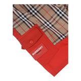 Burberry Bermuda Solid Color With Red Pattern For Boys