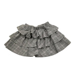 LE BEBE' gonna tinta unita con balze ed elastico in vita Grigio per Neonata LBG6149 GRIGIO LE BEBE' 