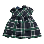 MALVI & CO abito tinta unita mezza manica fantasia a righe Blu per Bambina FCCM003VERR BLU MALVI & CO 