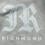 JOHN RICHMOND shirt girocollo tinta unita con stampa logo Grigio per Neonato RIA25004TS GRIGIO JOHN RICHMOND 