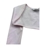 I Delfi Coprispalle Tinta Unita per Neonata 25P5225 ROSA I DELFI 
