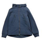 CP Company Plain Jacket With Zip And Hood Blue For Boys
