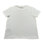 Vicolo T-Shirt Girocollo Tinta Unita con Brillantini per Bambina 3146M00230 BIANCO VICOLO 