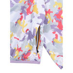 K-Way Giubbino Stampa Fantasia con Cappuccio per Bambina K6115BW BIANCO K-WAY 