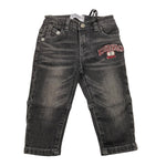 ICEBERG jeans tinta unita con girovita regolabile Nero per Neonato PTICE5308B NERO ICEBERG 