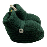 LITTLE BEAR babbucce tinta unita Verde per Neonato 9132 VERDE LITTLE BEAR 