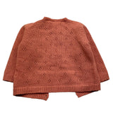 WEDOBLE cardigan tinta unita con trafori Rosa per Neonata I2406308 ROSA WEDOBLE 