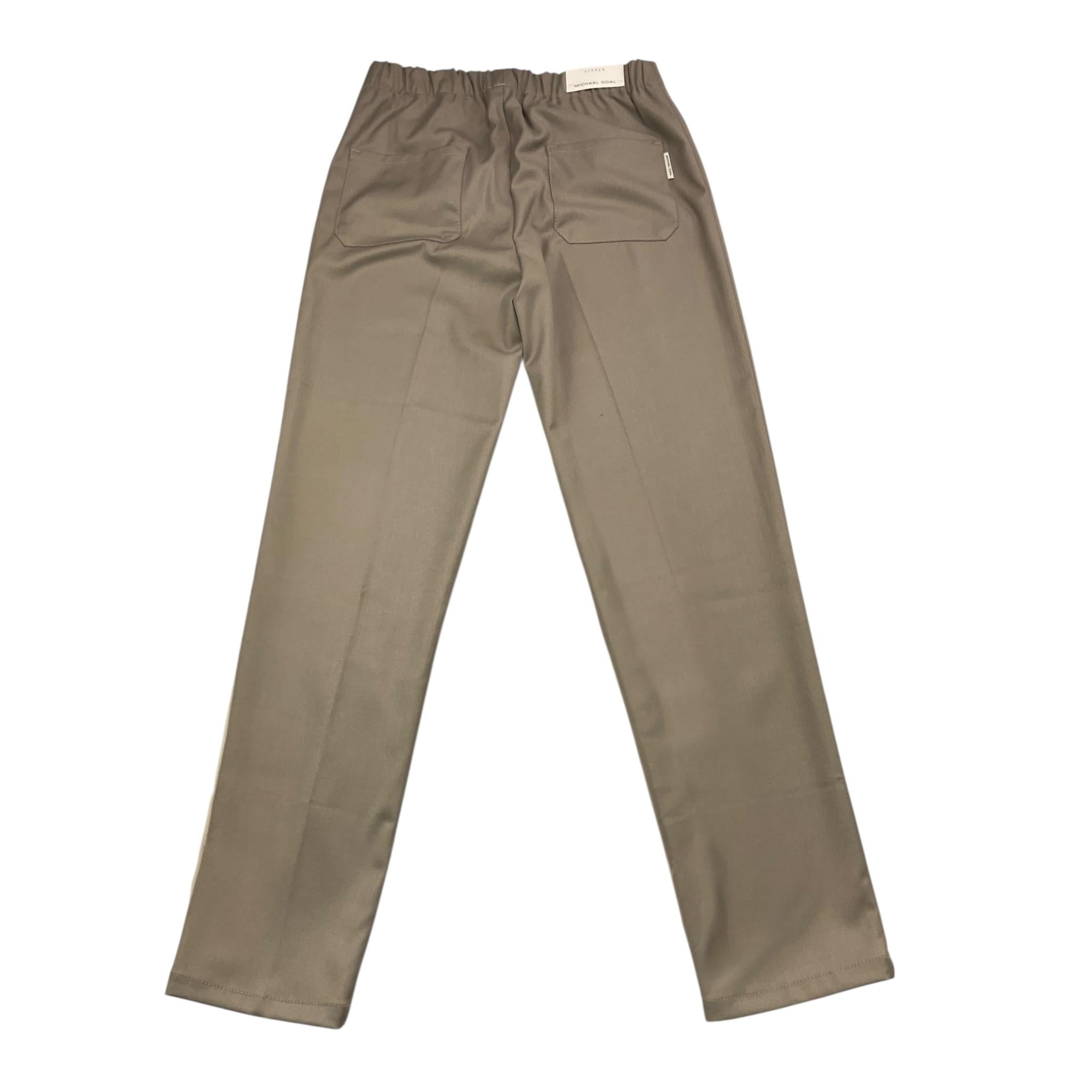 MICHAEL COAL pantalone tinta unita con elastico in vita Sabbia per Bambino YOUTOM7157F24 SABBIA MICHAEL COAL 