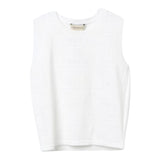Twinset Plain Vest With White Embossed Print For Girls