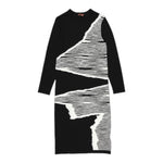 MISSONI abito tinta unita con fantasia Nero per Bambina MT1C10 NERO MISSONI 