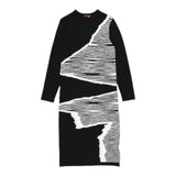 MISSONI abito tinta unita con fantasia Nero per Bambina MT1C10 NERO MISSONI 