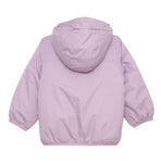 K-WAY giubbino tinta unita con cappuccio in contrasto Lilla per Neonata K61157WAXX LILLA K-WAY 