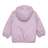 K-WAY giubbino tinta unita con cappuccio in contrasto Lilla per Neonata K61157WAXX LILLA K-WAY 