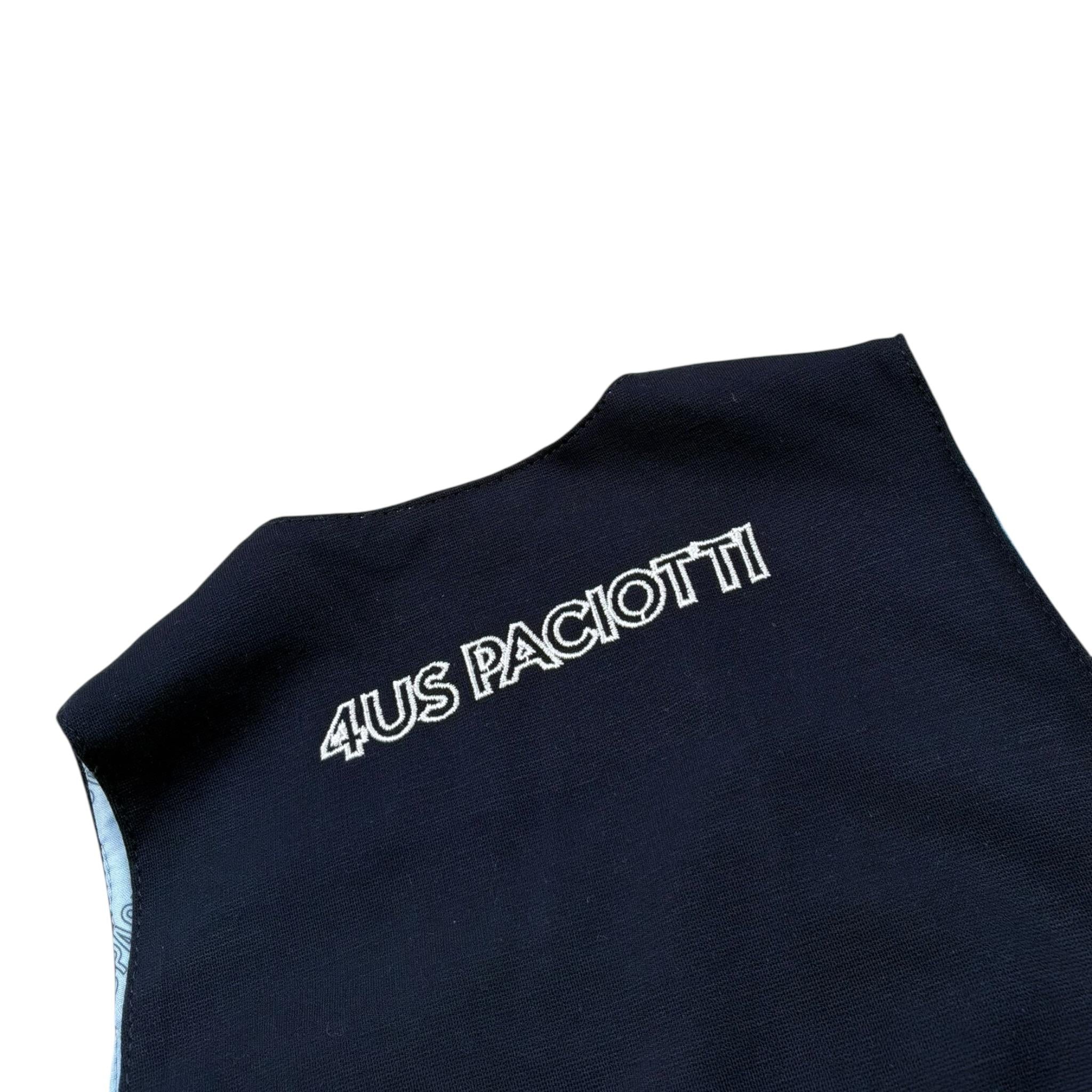 Cesare Paciotti Gilet Tinta Unita con Bottoni per Neonato GLP1126B BLU CESARE PACIOTTI 