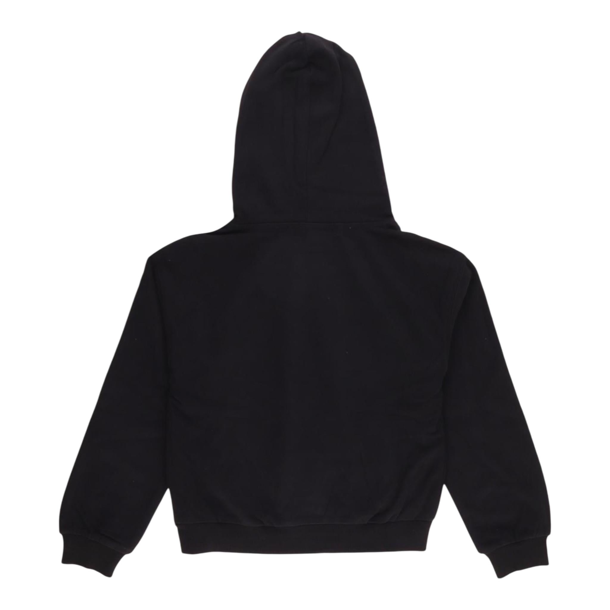 MANILA GRACE felpa chiusa con cappuccio tinta unita Nero per Bambina MFJF24M153 NERO MANILA GRACE 