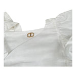 Twinset Tuta Tinta Giromanica Tinta Unita per Bambina 251GJ2405X BIANCO TWINSET 