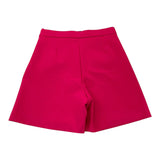 SIMONETTA short tinta unita con girovita regolabile Fuxia per Bambina SV6A79 FUXIA SIMONETTA 
