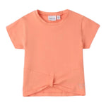 Sarabanda T-Shirt Tinta Unita Girocollo per Bambina 0B317 PESCA SARABANDA 