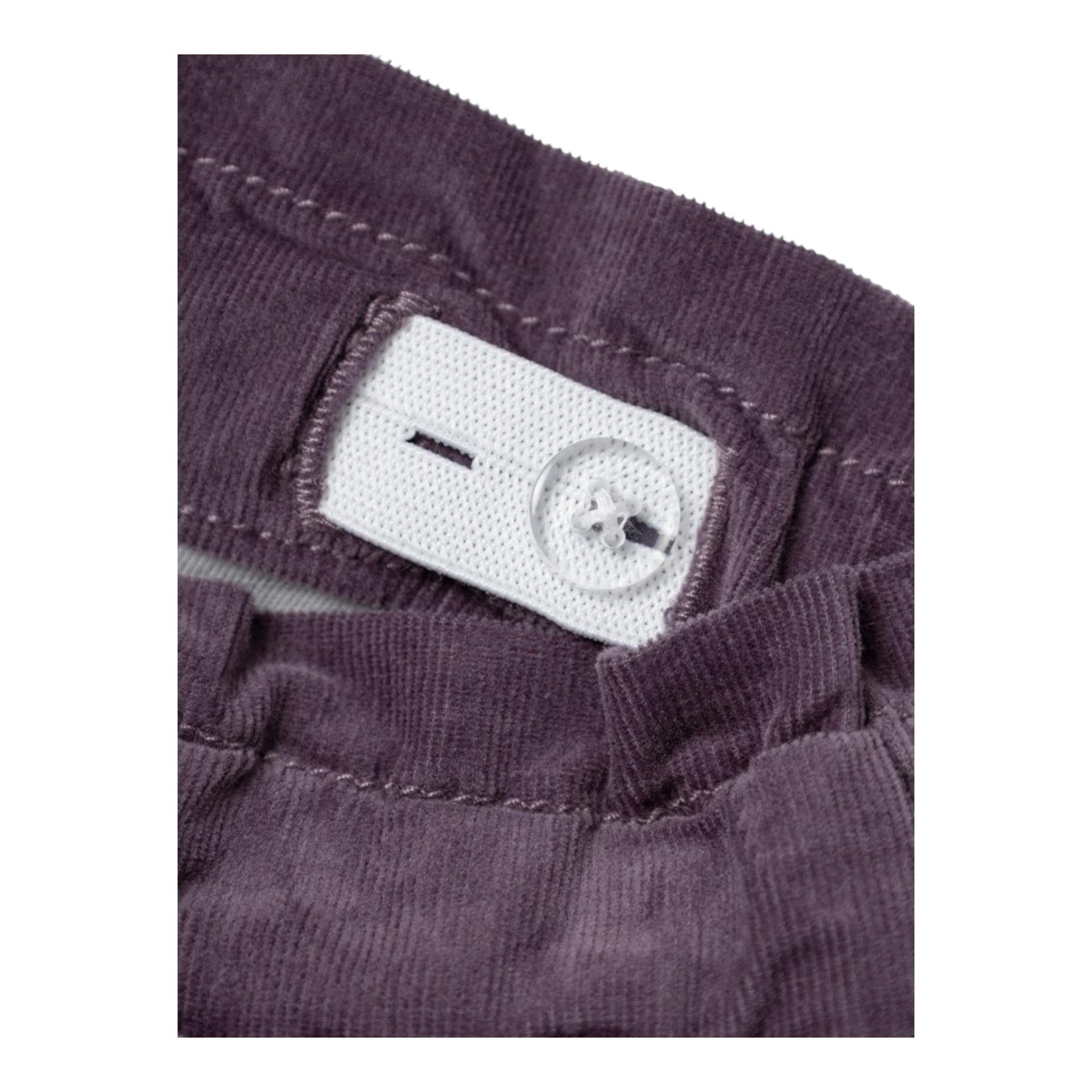 NAME IT pantalone tinta unita con girovita regolabile Viola per Neonata 13231254 VIOLA NAME IT 