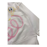 DIADORA felpa tinta unita con cappuccio e stampa looney tunes Bianco per Bambina 50218094888 BIANCO DIADORA 