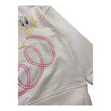 DIADORA felpa tinta unita con cappuccio e stampa looney tunes Bianco per Bambina 50218094888 BIANCO DIADORA 