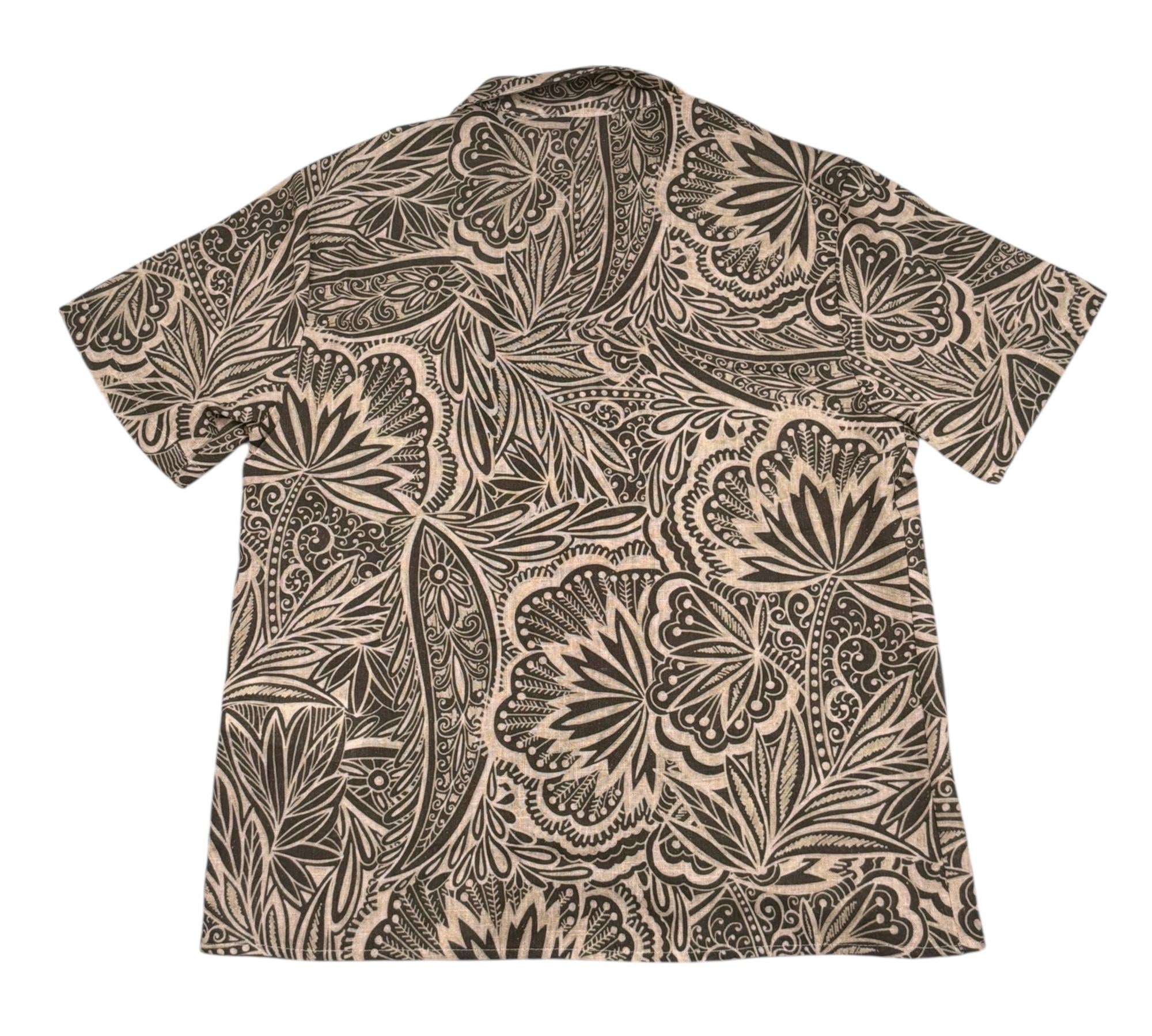 Paolo Pecora Camicia Mezza Manica Stampa Fantasia per Bambino PP4387 BEIGE PAOLO PECORA 