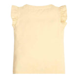 Guess T-Shirt Tinta Unita Girocollo con Stampa per Neonata K3GI11K6YW1 GIALLO GUESS 