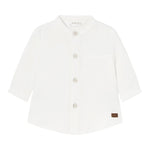 MAYORAL camicia manica lunga tinta unita collo coreano Bianco per Neonato 2181 BIANCO MAYORAL 