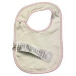 LE BEBE' bavetta tinta unita con logo Bianco per Neonata LBG5992 BIANCO LE BEBE' 
