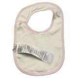 LE BEBE' bavetta tinta unita con logo Bianco per Neonata LBG5992 BIANCO LE BEBE' 