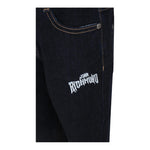 JOHN RICHMOND jeans tinta unita con stampa logo Blu per Bambino RBA24093JE BLU JOHN RICHMOND 