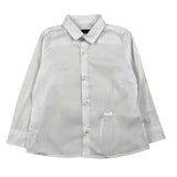 Daniele Alessandrini Camicia Manica Lunga Tinta Unita con Logo per Neonato 1295C00267X BIANCO DANIELE ALESSANDRINI 