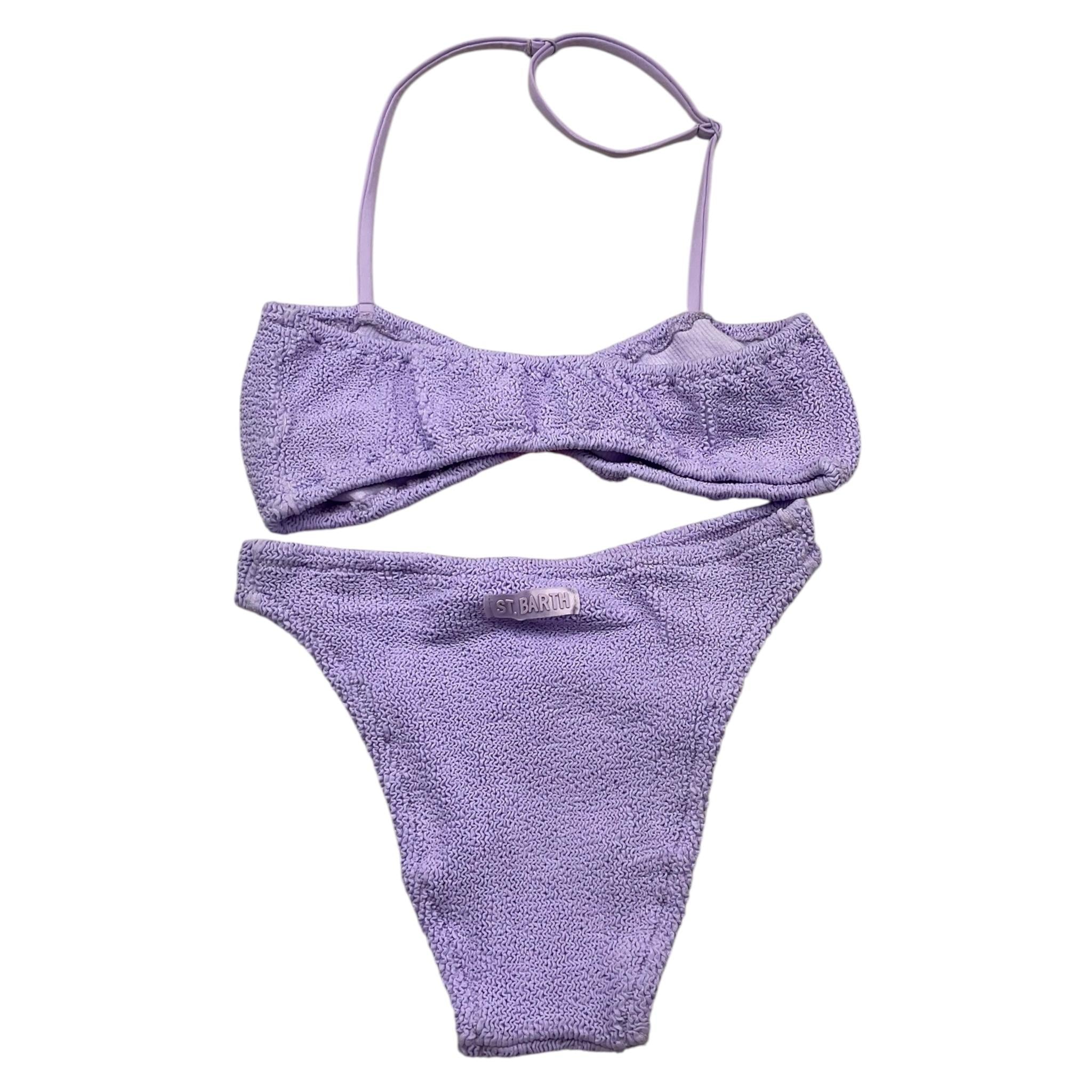 Saint Barth Costume 2 Pezzi Tinta Unita per Bambina KHLOE LILLA SAINT BARTH 