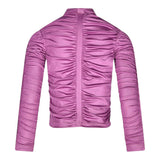 FUN & FUN shirt tinta unita mezzo collo Glicine per Bambina FJTS00439 GLICINE FUN & FUN 