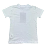 Make T-Shirt Girocollo Tinta Unita per Bambino 101BJ BIANCO MAKE 