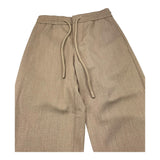 TRUSSARDI pantalone tinta unita con elastico in vita Beige per Bambino TBA25045PA BEIGE TRUSSARDI 