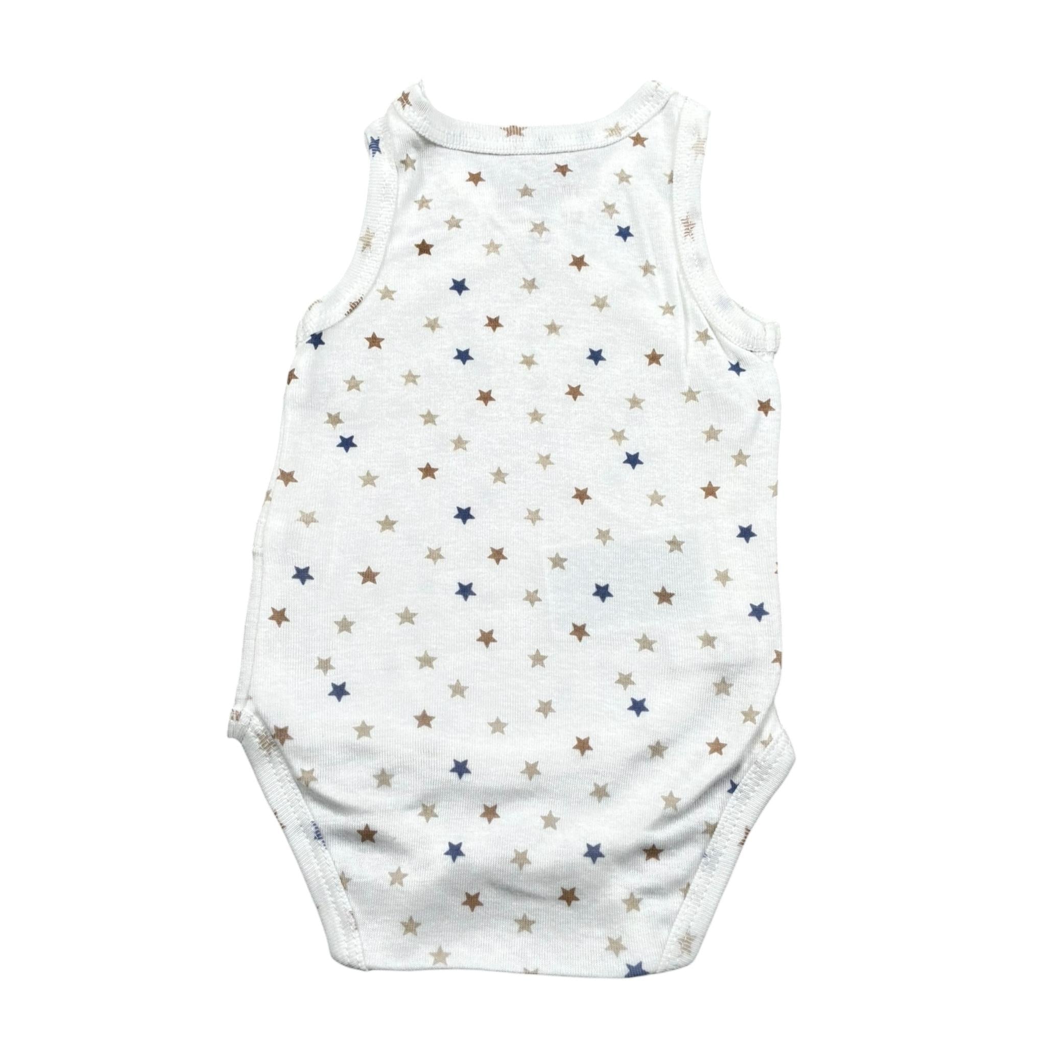 Mayoral Body Tinta Unita Giromanica con Stampa per Neonato 170666 BIANCO MAYORAL 