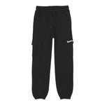 Disclaimer Pantalone Tuta Tinta Unita con Tasconi per Bambino 25EDK58514 NERO DISCLAIMER 