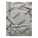 Most Los Angeles Crewneck Sweatshirt Solid Color Logo Green For Boys